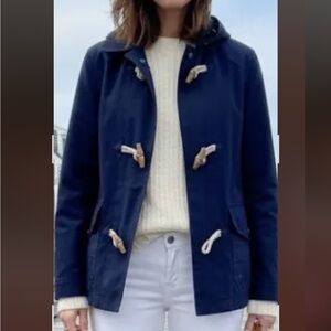 Chaps fisherman canvas toggle jacket Navy Size XL